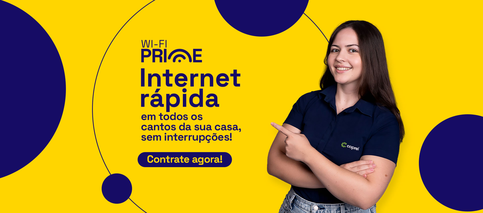 Banner PRIME Coprel Telecom